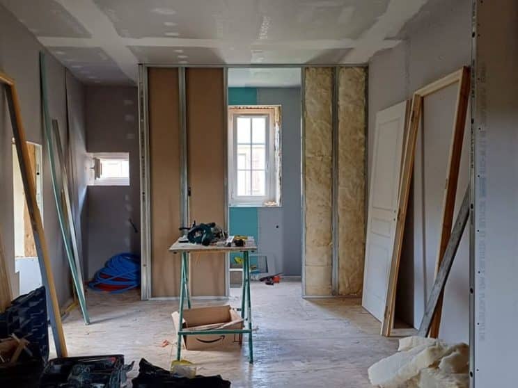 Gîte d'étape Molières - aménagement espace