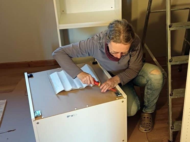 Gîte d'étape Molières - aménagement chambre double