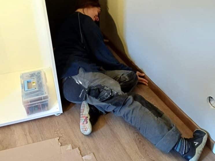 Gîte d'étape Molières - aménagement chambre double