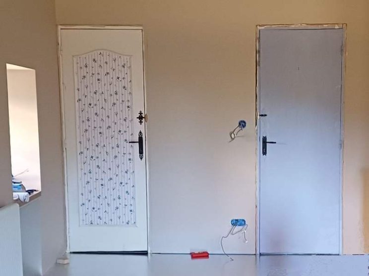 Gîte d'étape Molières - remise à neuf des portes