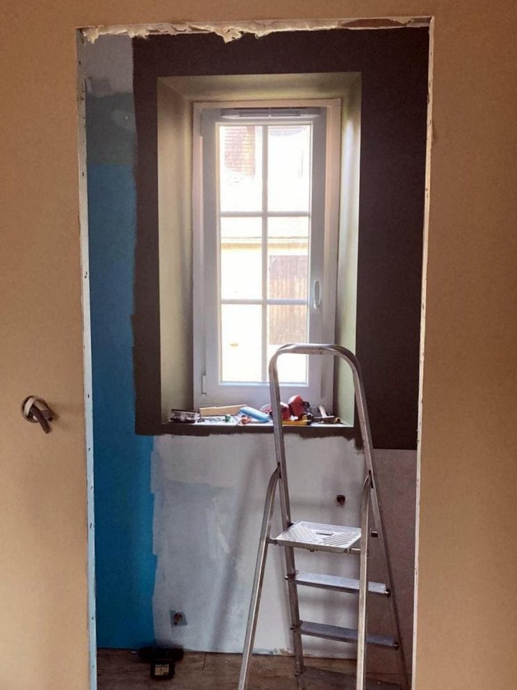 Gîte d'étape Molières - aménagement sdb-wc