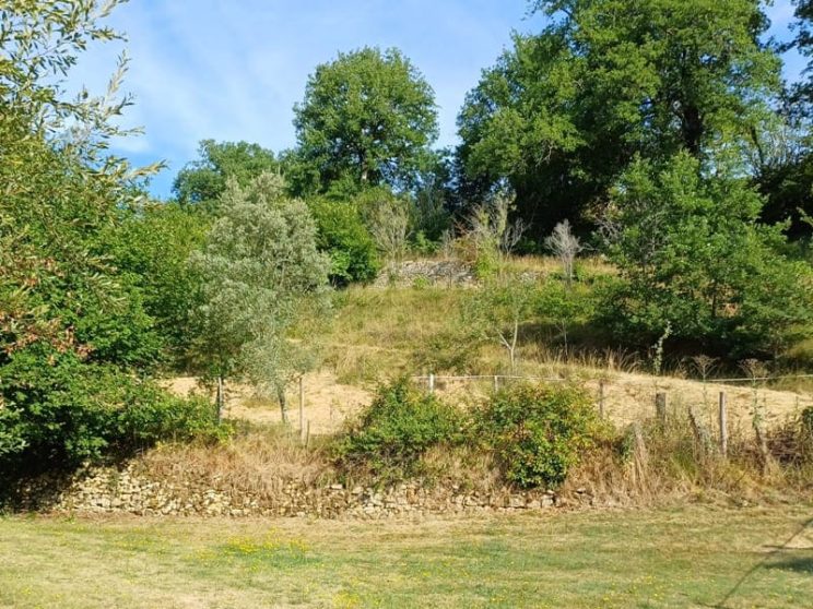 Mur de soutènement à Molières : Caminade